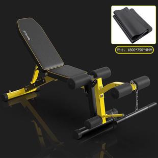 高档DON鸟IUZ逗牛士多能哑卧铃凳健身椅子推器材男飞训练凳练功腿
