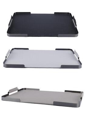 新新品托盘中式客盘样厅简约置店物盘长方形板间收纳酒轻奢玄关摆