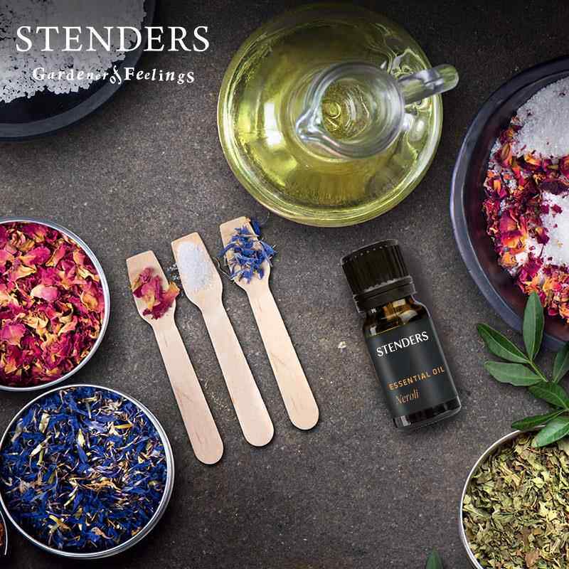 高档STENDE湿RS施芳丹兰橙花精油1ml香薰香开背按摩油保身体0SPA