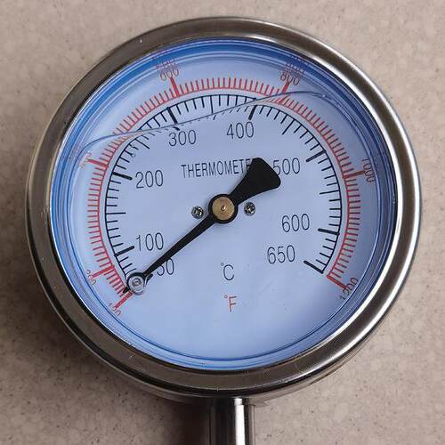 50~650℃耐震温度计G3/4活动卡套螺纹安装THERMOMETER