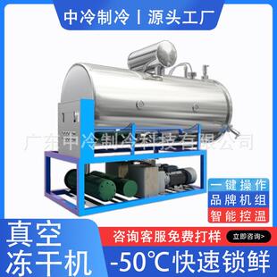 羊奶驼奶冻干设备中小型野生菌真空冷冻干燥机鹿茸人参真空冻干机