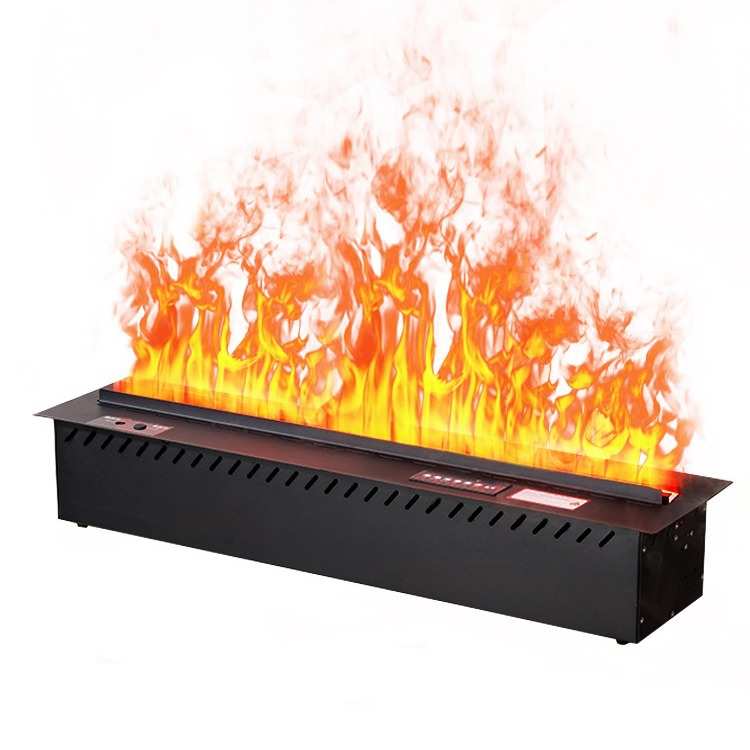 壁炉火焰加湿器嵌入式led仿真火焰氛围灯壁炉装饰客厅3d雾化壁炉
