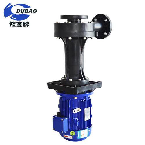 槽外立式泵 涂装喷淋耐酸耐腐蚀可空转立式泵5HP 耐酸立式泵