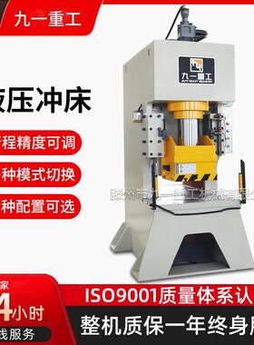 液压冲床63吨100吨125吨160吨200吨单臂C型冲孔液压机