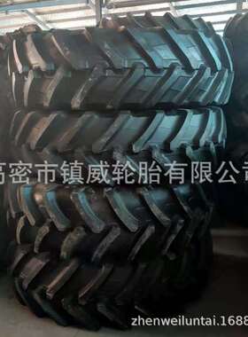 农用机械人字花旱田轮胎 520/85R42 20.8R38 钢丝宽轮胎