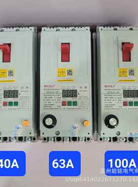 DZ15LD-100英文版柏立BAILI电机水泵保护器40A63A100AEnglish跨境