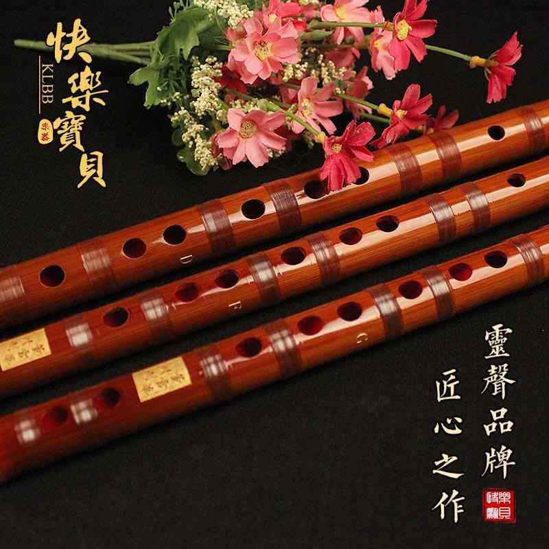 正品考雪董华笛子8883精制笛专业级演奏用笛竹笛成横人乐器级快乐