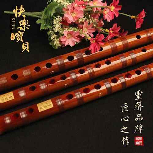 正品考雪董华笛子8883精制笛专业级演奏用笛竹笛成横人乐器级快乐