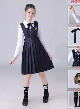 高档男女儿童表演服中小主学生演大合唱歌朗诵持出服毕业照班服诗