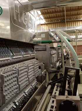 广州华工环源品质高工厂价格多层烘干线鸡蛋制盘托盘机HGHY