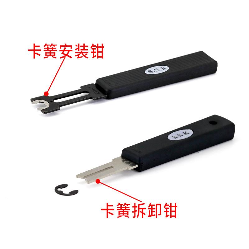 卡簧钳多功能内外卡两用弹簧钳卡簧钳子扩张钳卡环内卡钳套装e型图片