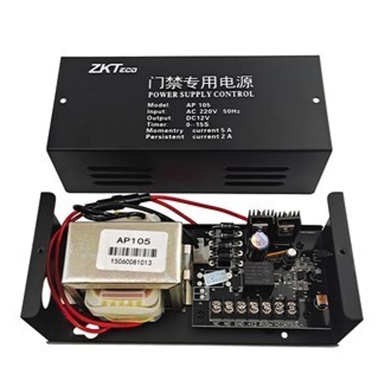 ZKTECO熵基门禁电源AP103/AP105 12V电源门禁控制器12V5A变压器