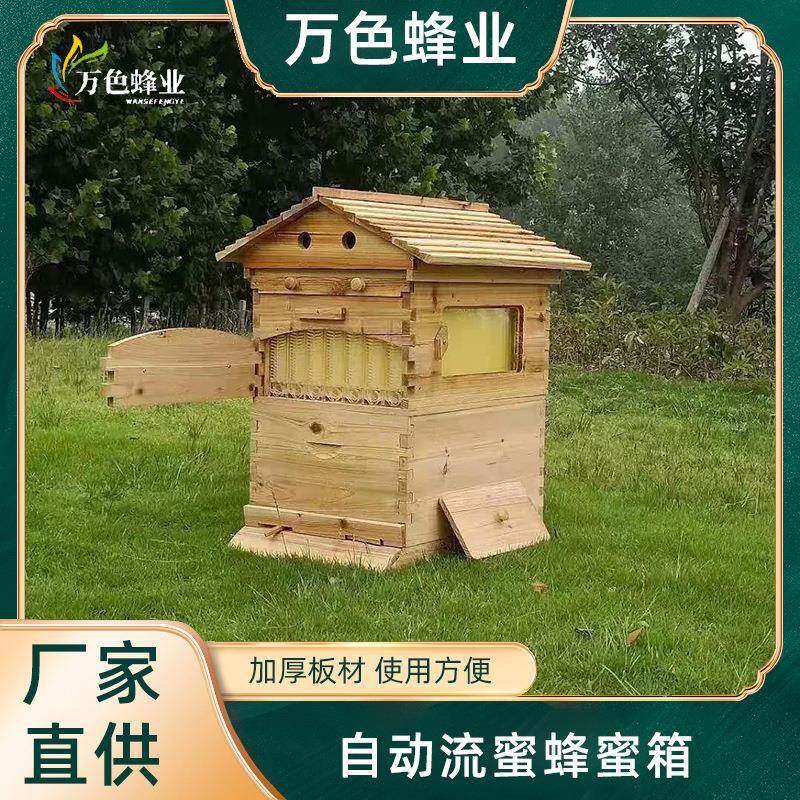 出口型蜂箱自动流蜜自流蜜蜂箱自流蜜巢框厂家