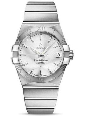 公价44400[98新]欧米茄星座自动机械男表123.10.38.21.02.001