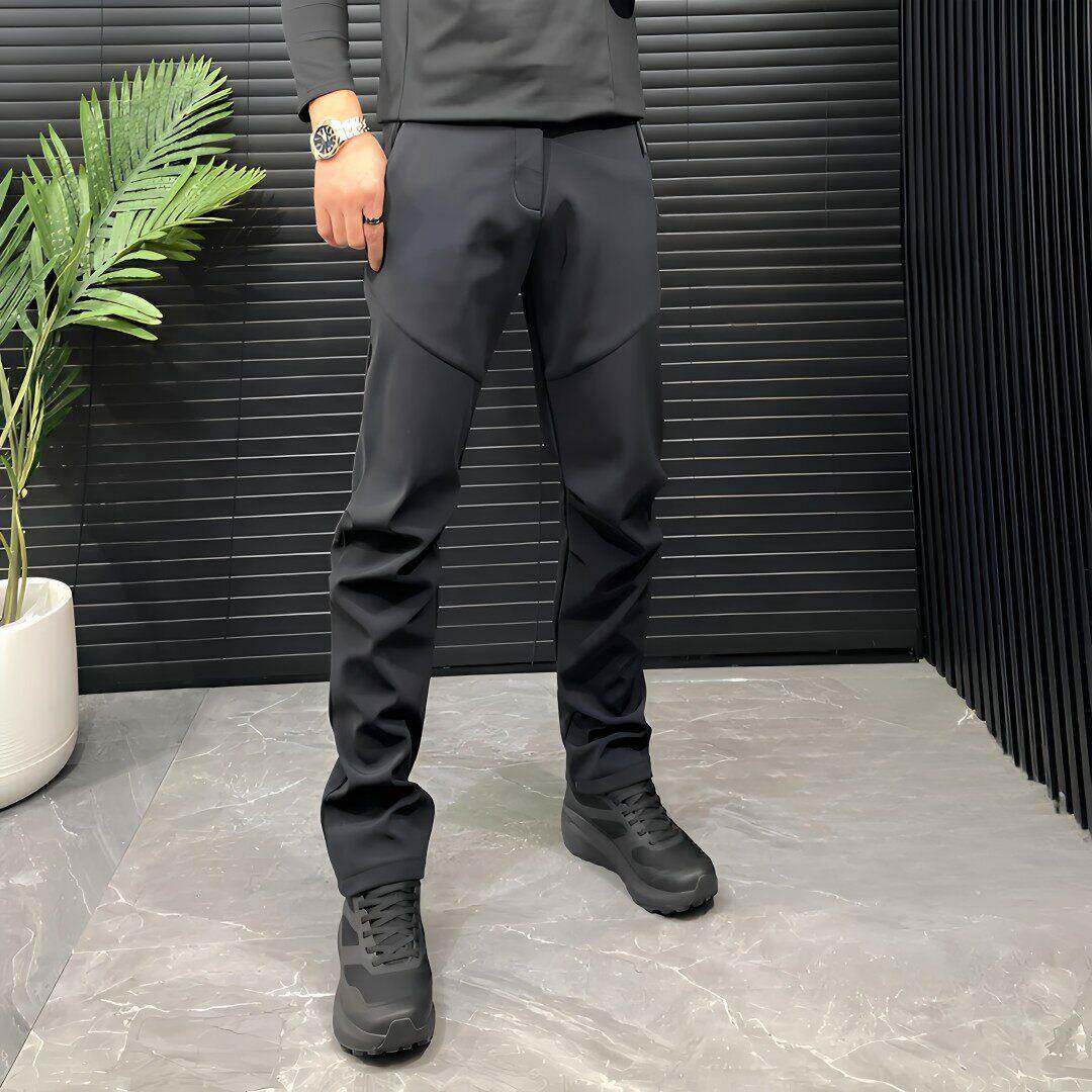 STIFER GENNE软壳冲锋裤男春秋季2026新款户外运动高端男士休闲裤