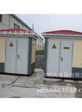 欧式箱式变电站YBW-200KVA预装式景区箱式变压器欧变外壳
