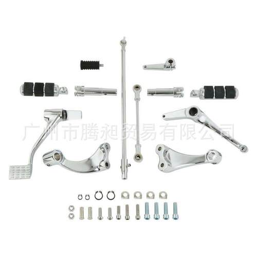 适用哈雷XL883 1200 XL48C N L 14-20改装前置脚踏总成刹车挂档杆