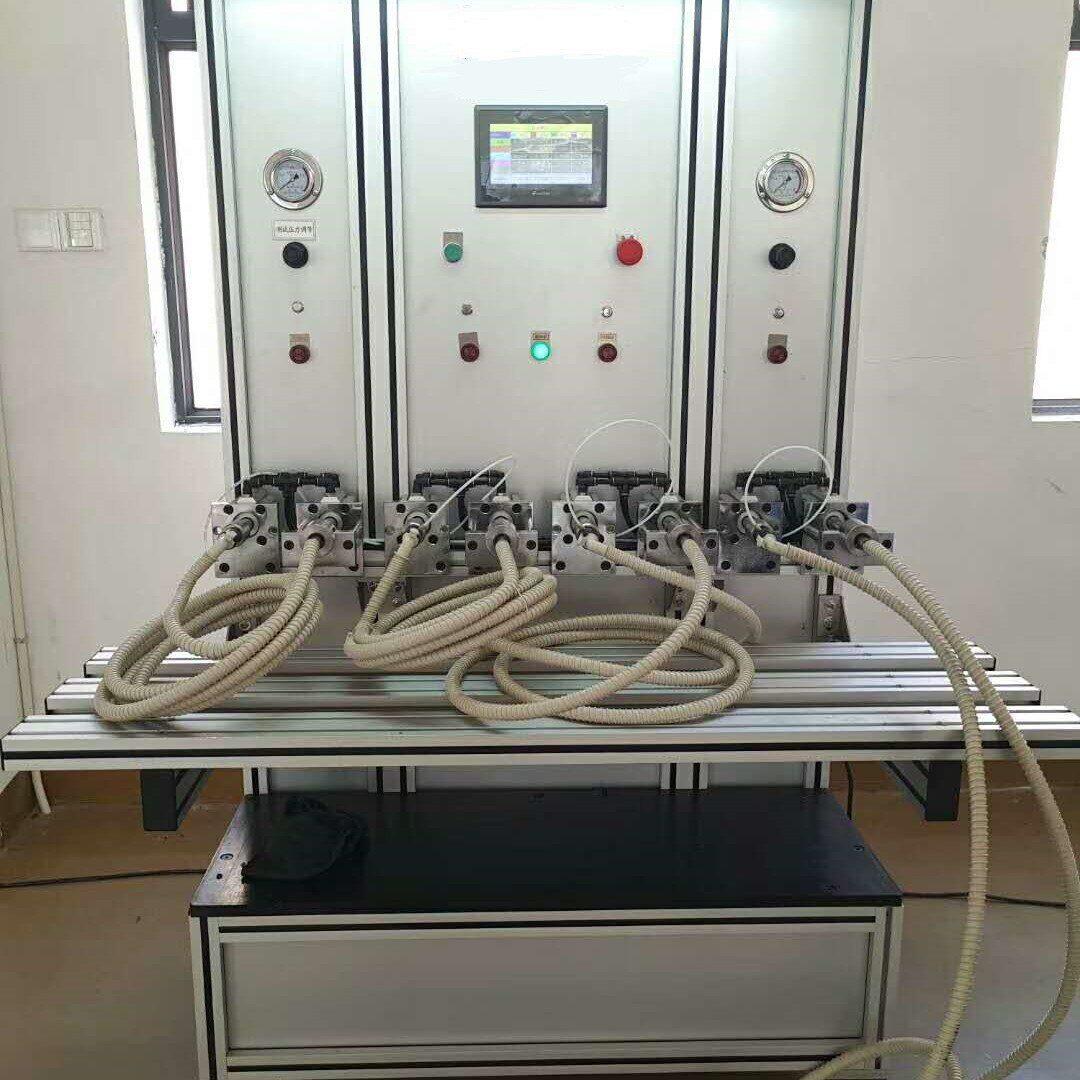 不锈钢天然气管测漏机金属软管压力检测机