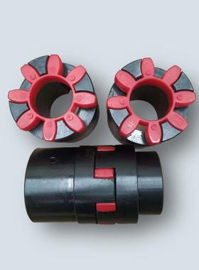 xl梅型星型联器夹紧式11745号钢星形花弹性式爪大扭矩星型轴联轴