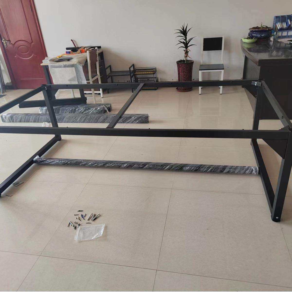 折叠桌架子配件铁艺金属餐桌办公写字学习桌支架简易便携地摊桌腿
