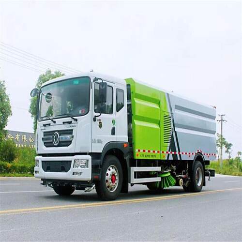 国六天锦新能源洗扫车大型道路清扫车16吨扫路车供货非洲