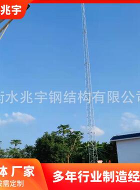 厂家供应生产供应30米GH环形独立避雷塔 热镀锌钢管防雷塔避雷针