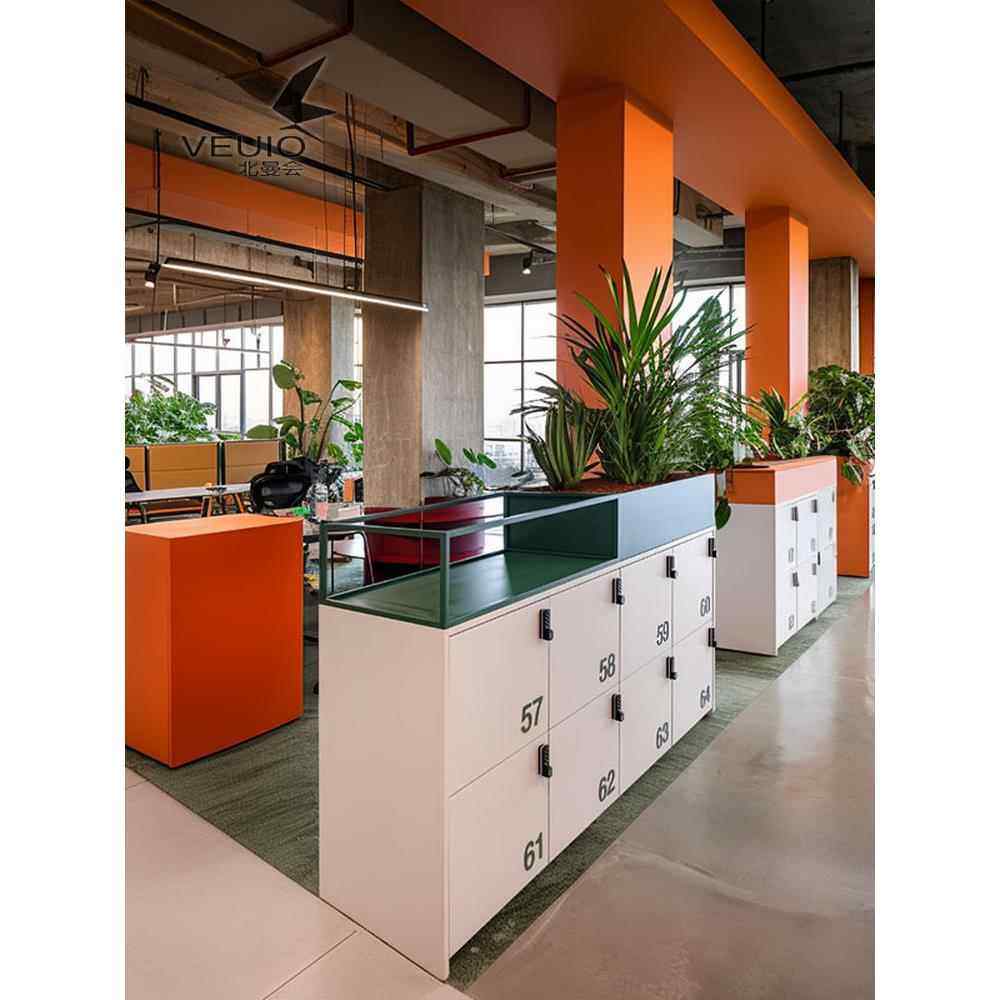 办公室铁艺储物柜组合员工区多层置物柜档案资料柜桌边隔断花槽柜,商业/办公家具,花槽柜,淘宝优惠券,粉丝福利购,淘宝优惠卷