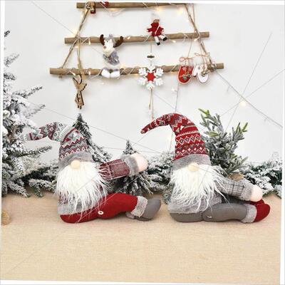 Christmas curtain hugging door curtain buckle decoration
