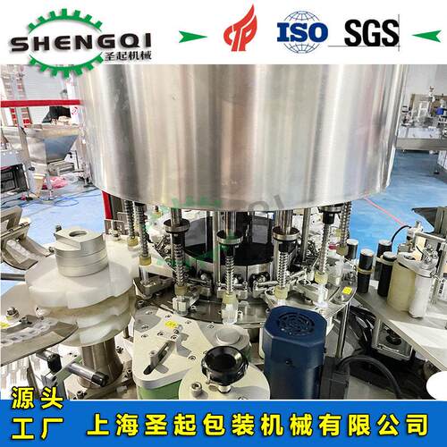 星盘式玻尿酸注射器自动拧杆贴标机速塑料导管冲洗器旋杆贴标机
