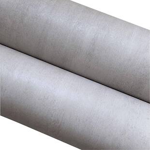 特厚灰白色磨砂水泥墙效果自粘墙纸壁纸展柜橱柜贴纸装 饰波音软片