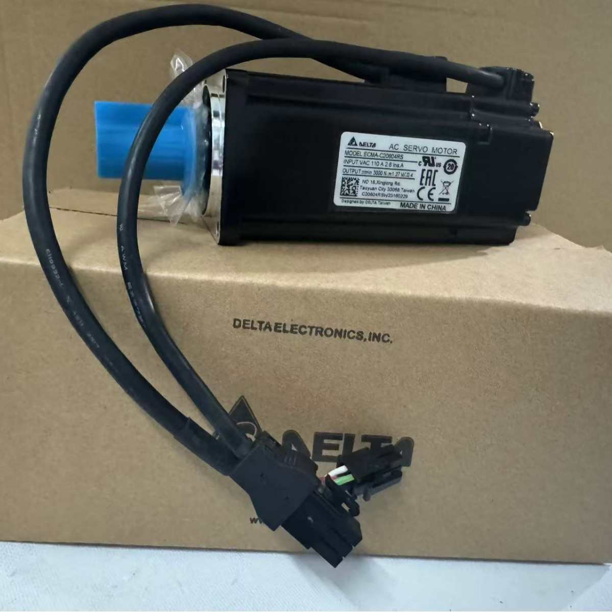 台达A3伺服电机马达ECM-A3L-CY0604SS1/CY0807SS1/RS1/100W/200W/