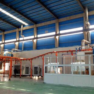 喷生线水厂家塑t喷涂流线产 护栏静电喷涂设备小型静电喷23654598