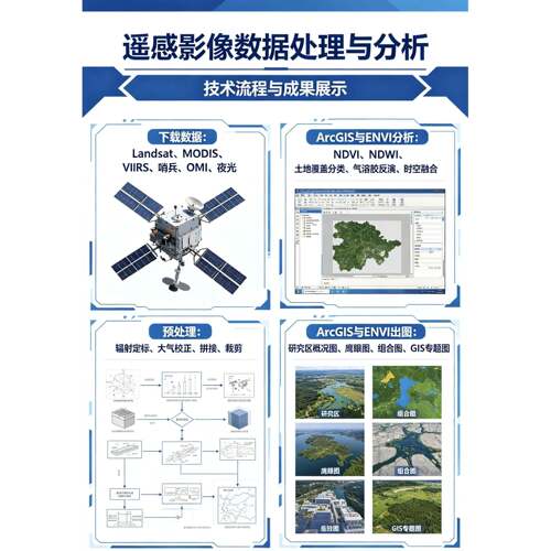 GeoAI 空间统计遥感分析 Python地理数据处理 制图与建模