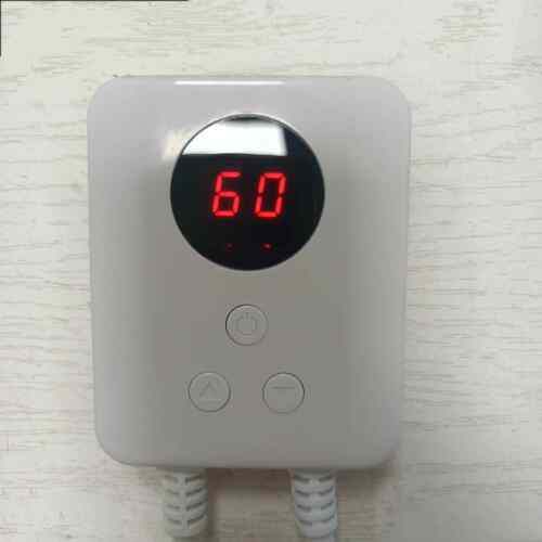 高档熊电热板温器静音炕双显电暖电热烫膜地暖电加热板温可调温开
