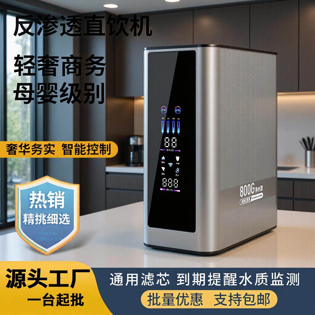 净水器家用直饮净饮机800G厨下大流量纯水机净水壶自来水过滤器