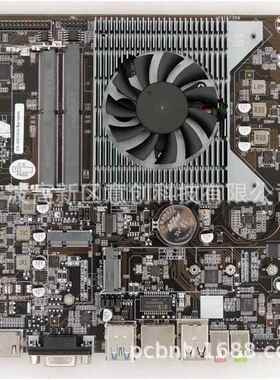 设计生产CPUX86多核心ITX电路控制板工控一体机N5095电脑主板