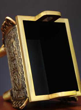 四方双家龙鼎鼎盛千秋铜鼎鼎0120摆件厂铜盛鼎铜鼎