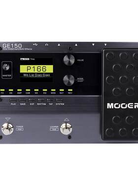 MOOERGE150电吉他综合效果器IR采样模拟效果器