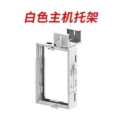 桌下吊横架铁艺台梁挂式办公室t$*&u+lo悬式主机承重托架升降挂架