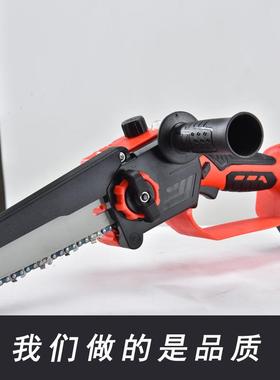 新款无刷8寸无刷锂电链锯大功10寸手持电电式充锂78066电率锯6寸