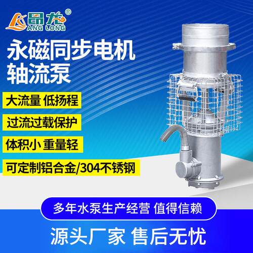 便携式永磁同步轴流泵扬程永磁同步防汛SZQ永磁同步不锈钢泵
