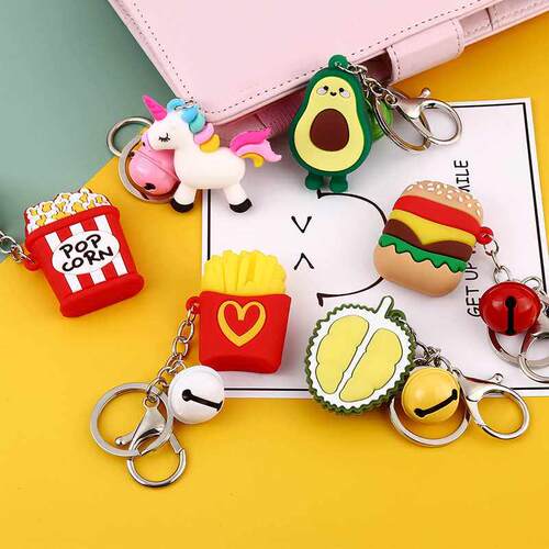 Cute personality key pendant cartoon key chn bag accessories