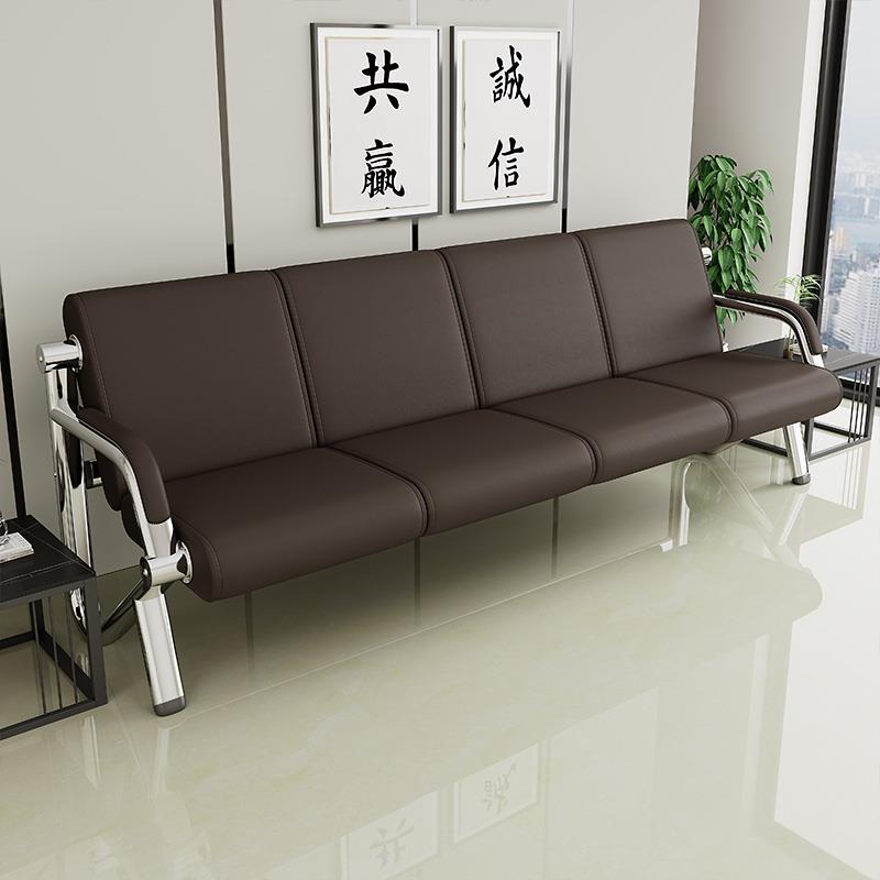 烁熠家具沙发铁架座椅医院候诊室椅茶几组合接待椅排椅铁艺长条椅