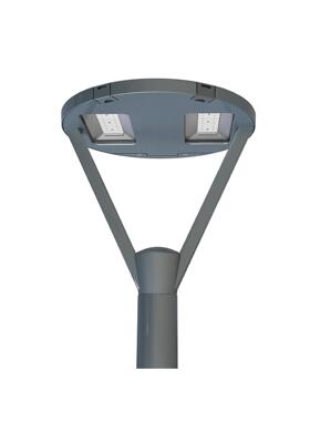 厂家直销30W60WLED庭院灯外壳套件80W压铸铝庭院灯外壳