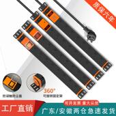 pdu桌面电源排插带usb工业插座大功率机房工厂插座多孔工业接线