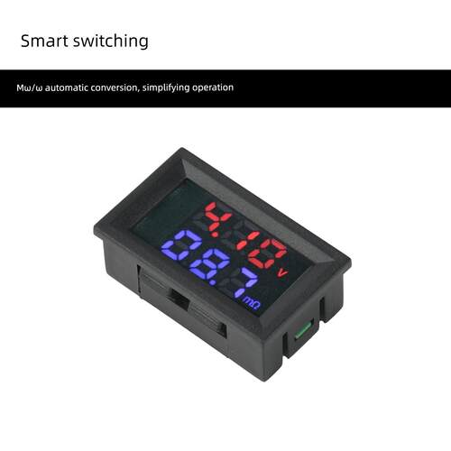 桦崟适用于DC4-12V VR452型内阻仪 0.56寸双数显电池电压内阻测试