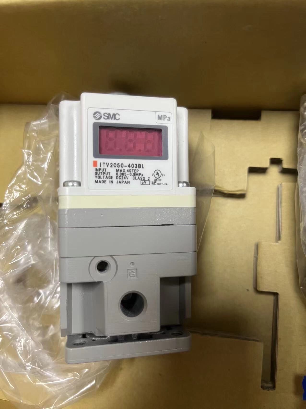 闲置SMC正品比例阀ITV2050-403BL  /ITV3