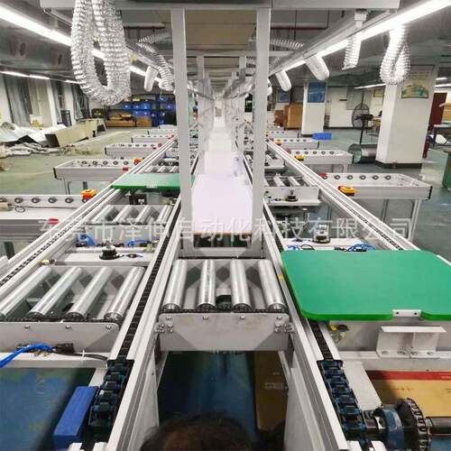非标供应全自动左右循环组装线双层工装板组装线回形倍速链输送线