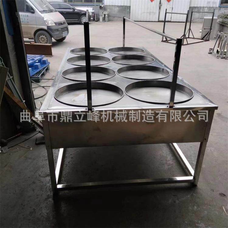 多功能不锈钢手工豆油皮机酒店手工不锈钢圆形腐竹生产线江西地区