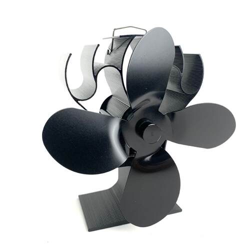 火焰小工字跨境热动力壁炉风扇Stove Fan 无需电源耐高温4叶LT377